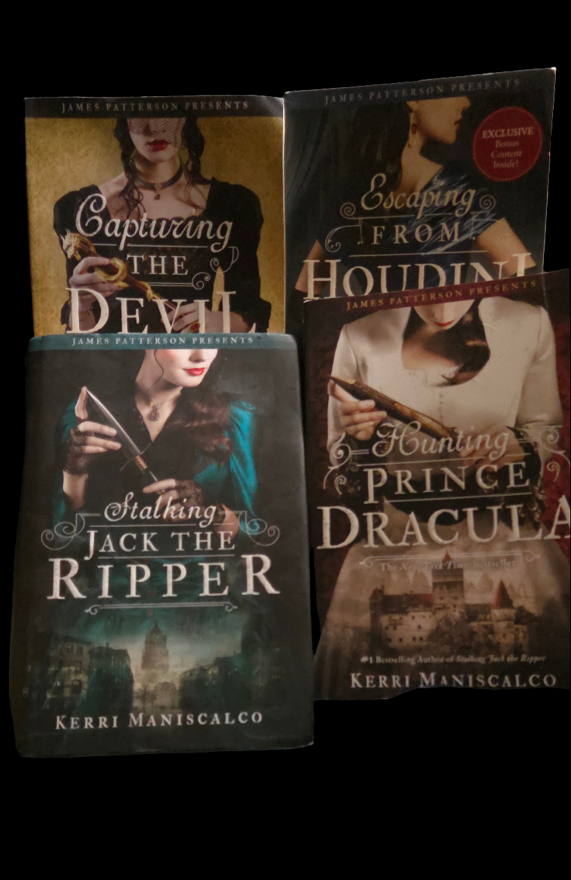 Stalking Jack the Ripper Series Complete Set by Kerri Maniscalco Books 1-4