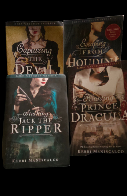 Stalking Jack the Ripper Series Complete Set by Kerri Maniscalco Books 1-4